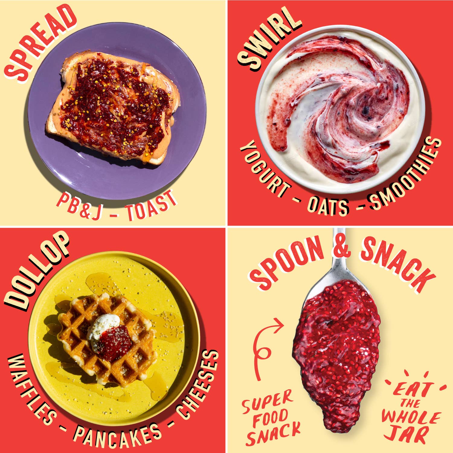 Smash Foods - Wholesale Jam/Jelly - Strawberry - Smash Superfood Jam2