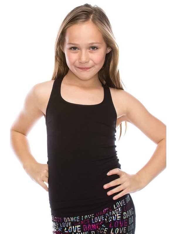 KurveShop - Wholesale Tank Top - Kids - KIDS JERSEY RACERBACK TANK1