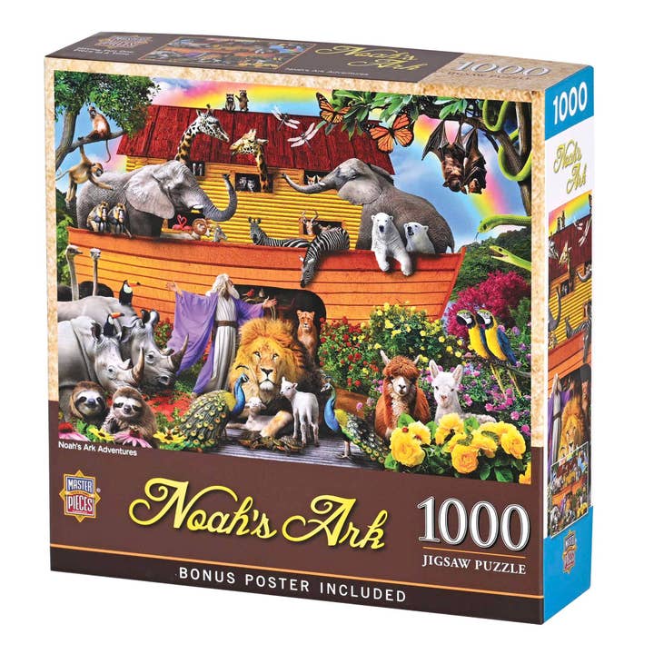 Jigsaw Puzzle 1000 Pc Noahs Ark Poster for wholesale by Cottage Garden