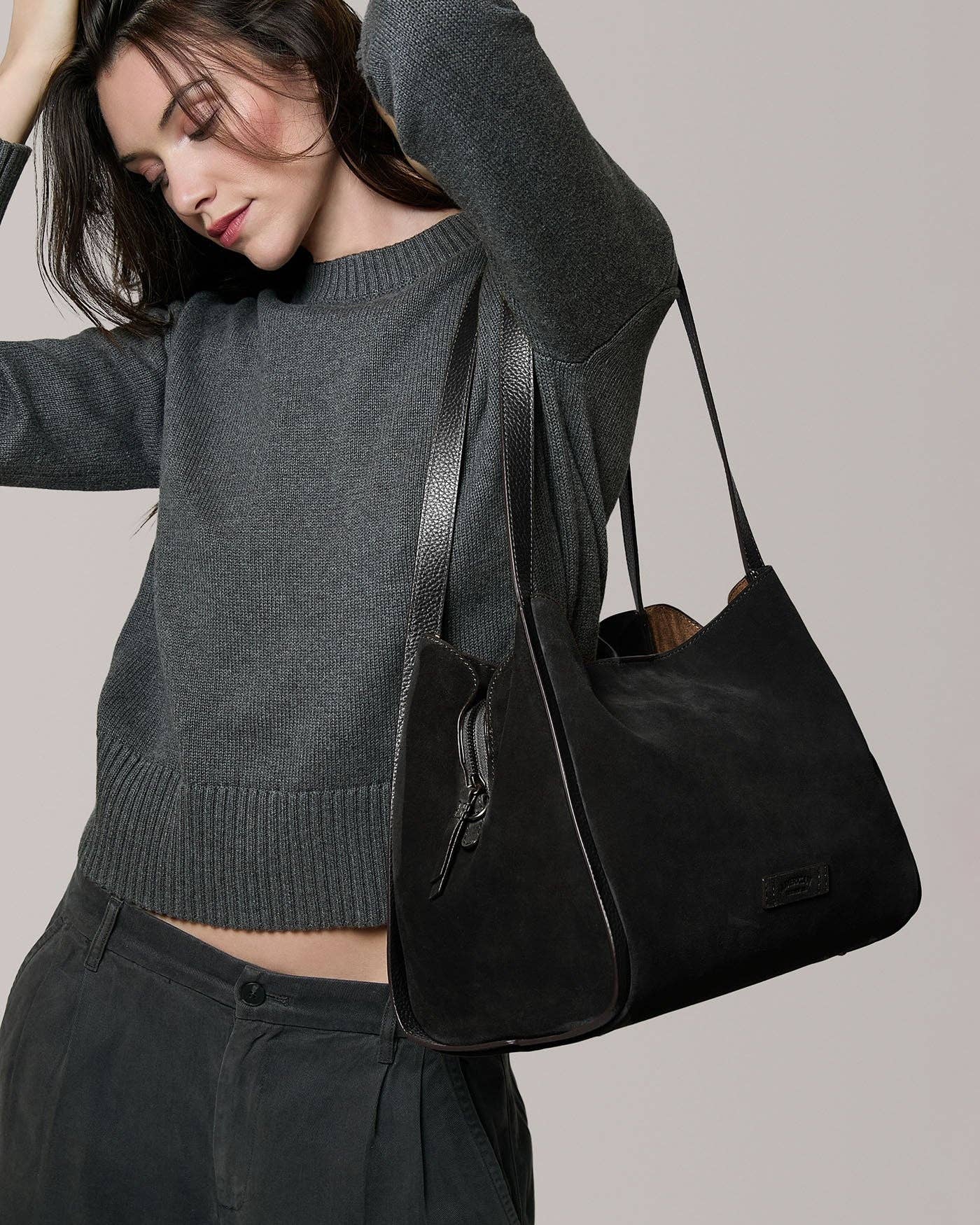 American Leather Co – Sacola - Mulher por atacado – Saco Triplo de Entrada Auburn14