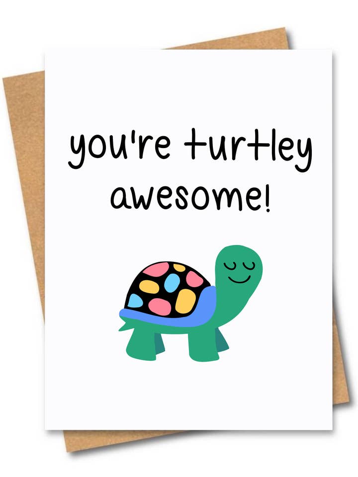Turtley Awesome for wholesale by Friends of Henry Paper Co