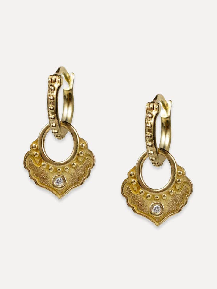 Karma Earrings for wholesale by Lulu Designs