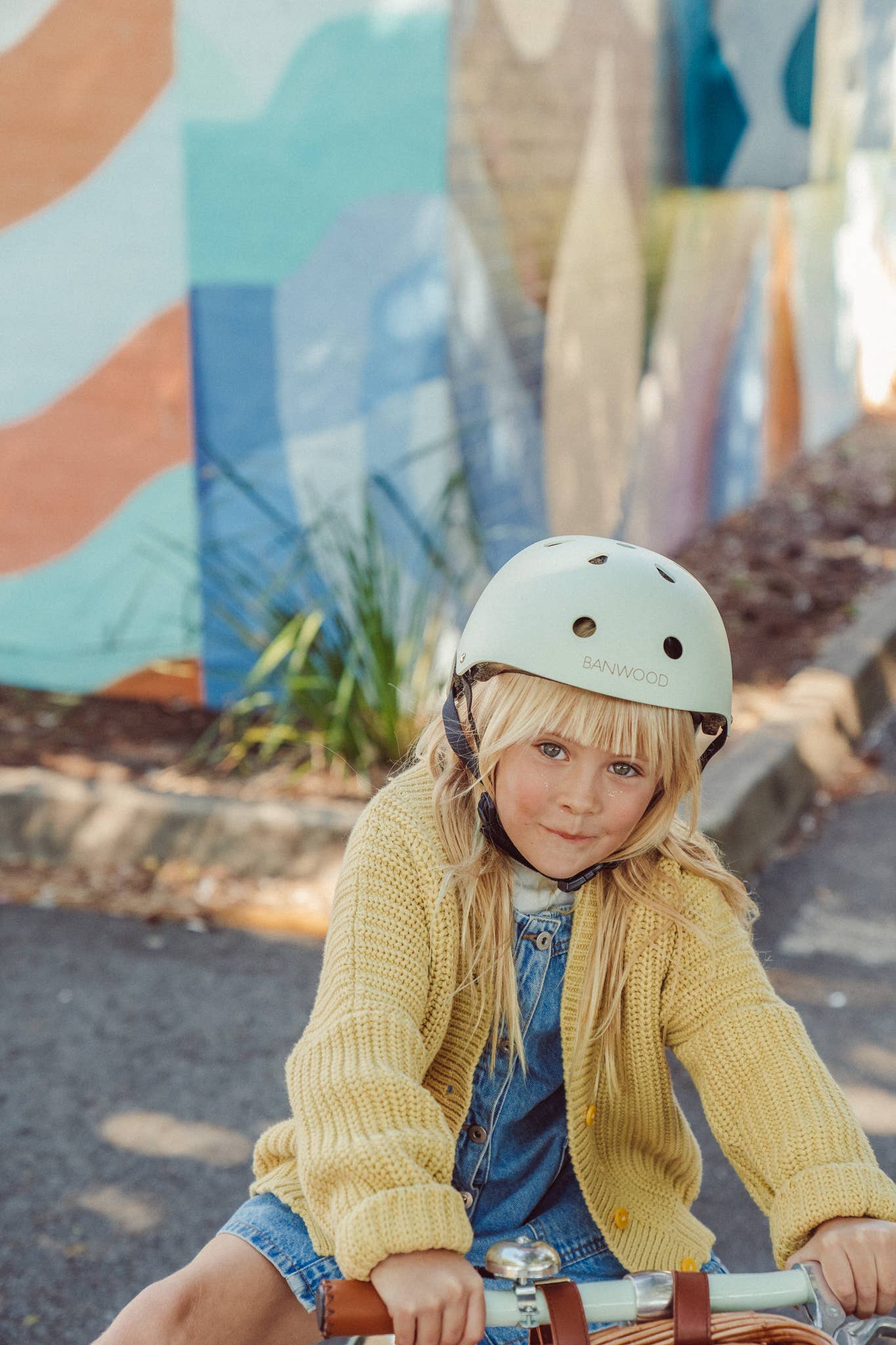 Banwood UK – wholesale Bike/scooter – Kids – BANWOOD HELMET - PALE MINT (50-54 cm)1