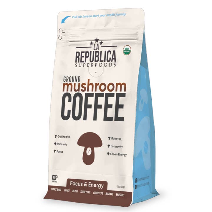 La Republica Coffee - Wholesale Ground Coffee - La Republica USDA Organic GROUND BrazilianCoffee