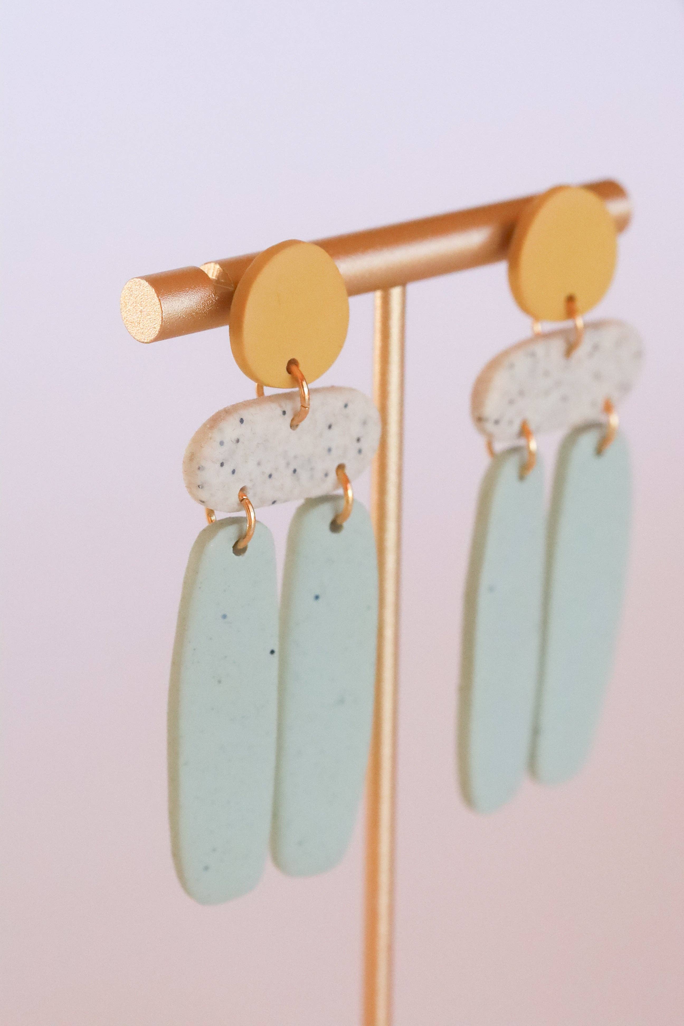 Rainbow's Clay - Wholesale Dangle Earrings - Spring Statement1