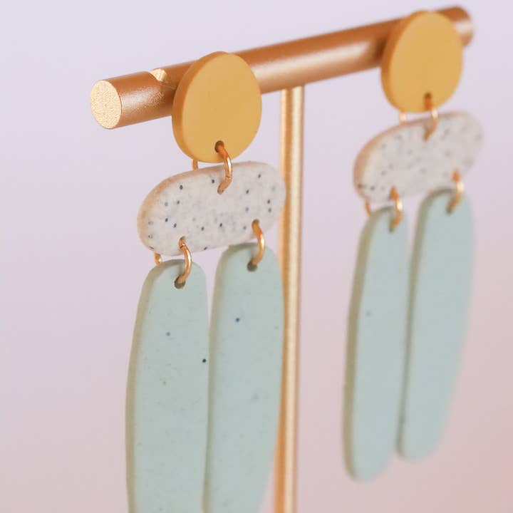 Rainbow's Clay - Wholesale Dangle Earrings - Spring Statement1