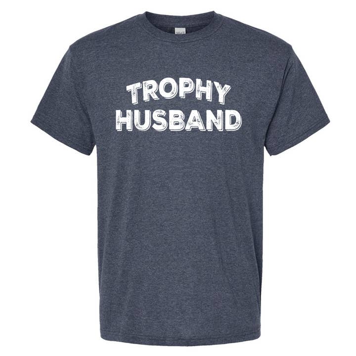 Trophy Husband Men's T-Shirt Valentines & Father's Day Gift for wholesale by Wi-Wear