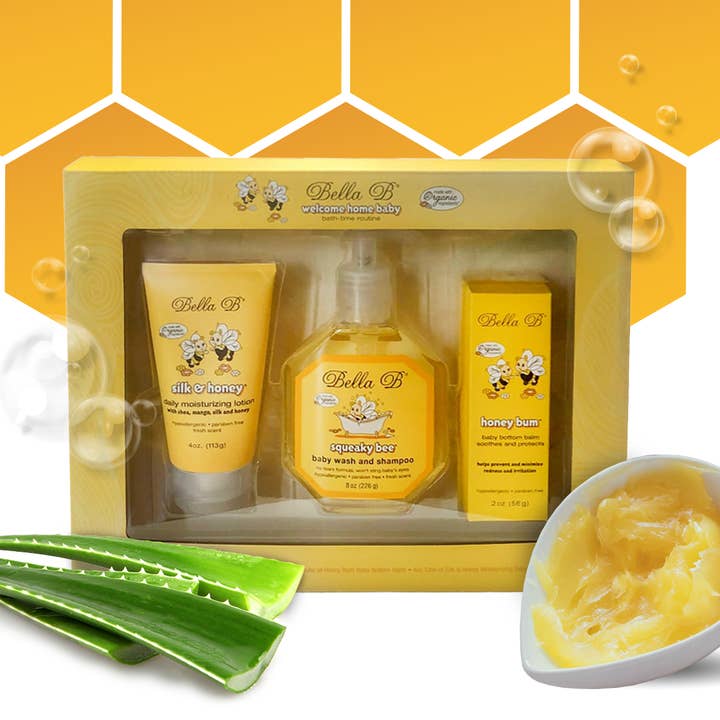 Set de regalo de 3 piezas para bebé Welcome Home y otras tendencias de Resultados para envases para miel al por mayor. Devoluciones gratuitas y condiciones de pago a 60 días en Faire en Faire.