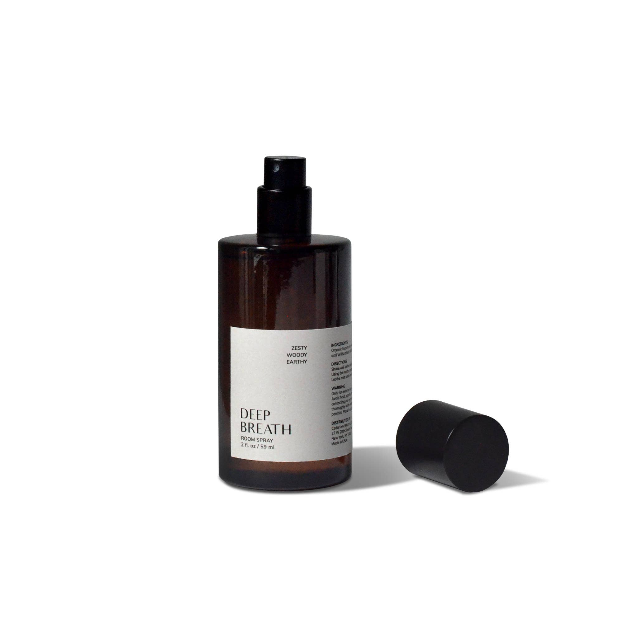 Cedar and Myrrh – wholesale Room & linen spray – Deep Breath Wellness Room Spray2