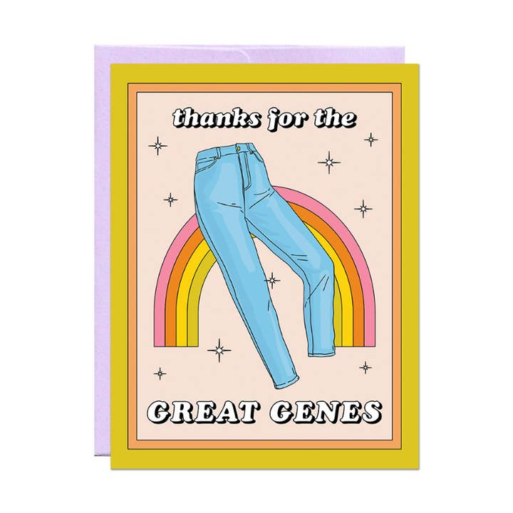 Great Genes Mom | Cartão de Dia das Mães por atacado de Party Mountain Paper co.