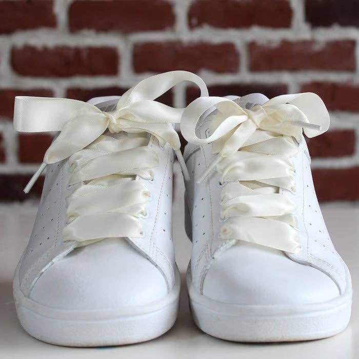 furiouslaces - Wholesale Shoelaces - Women's - Cream satin laces1