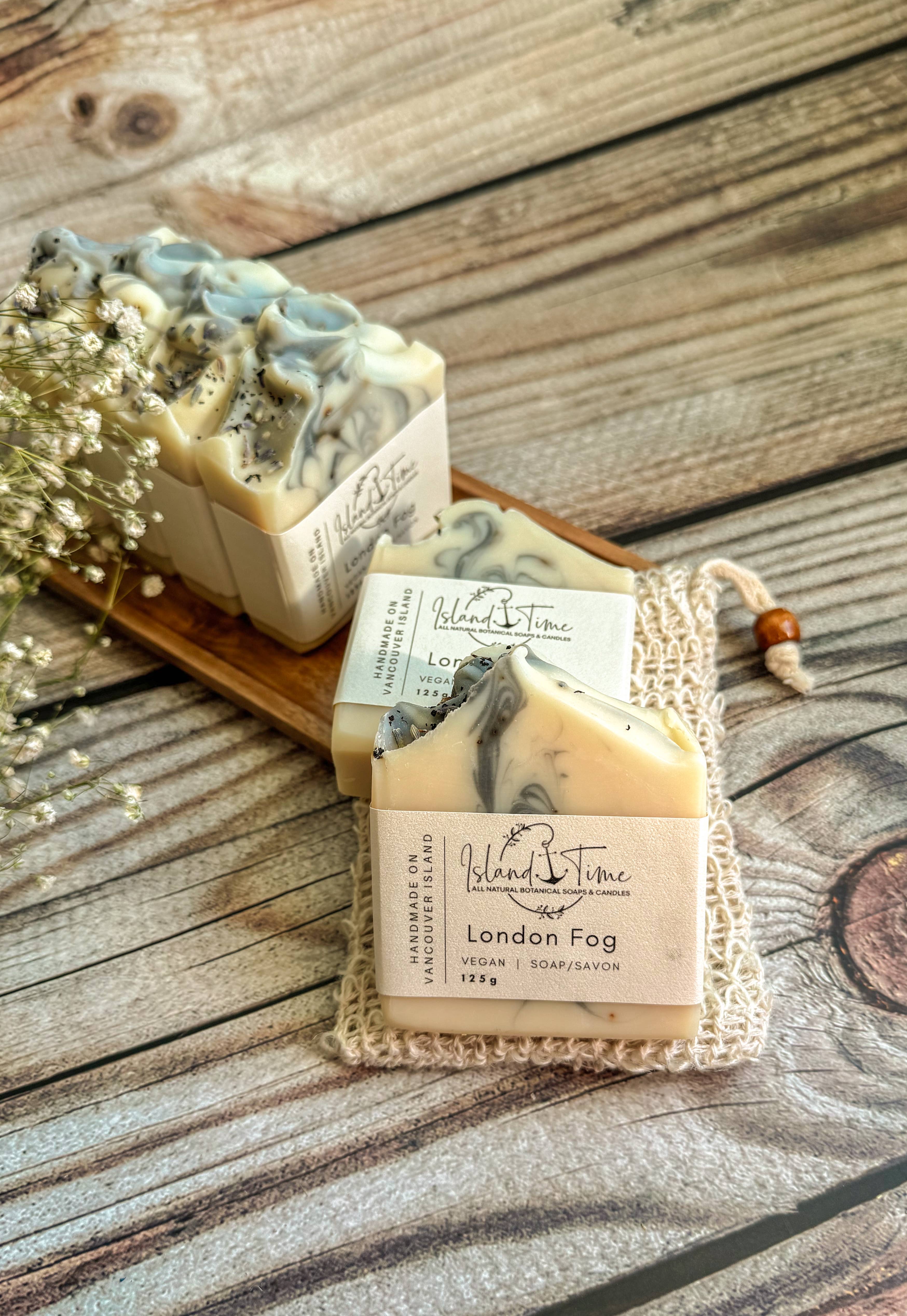 Island Time Soap & Candle - Wholesale Bar Soap - All Natural London Fog Handamde Artisan Soap Bar2