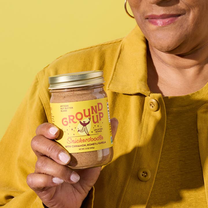 Ground Up - Wholesale Nut Butter - 12oz - Snickerdoodle