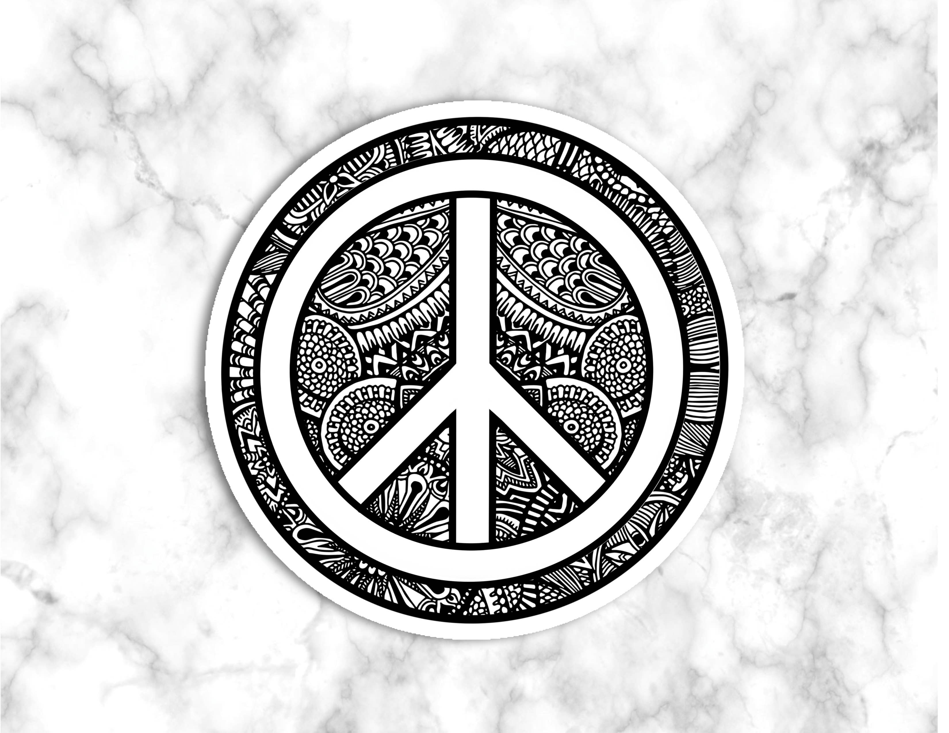 GatikaChicShop – wholesale Sticker – Peace Sticker, Peace Decal, friend stickers, laptop Sticker