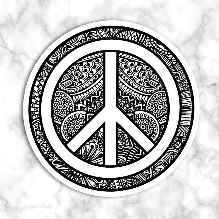 Peace Sticker, Peace Decal, Freund Aufkleber, Laptop Sticker für den Großhandel von GatikaChicShop
