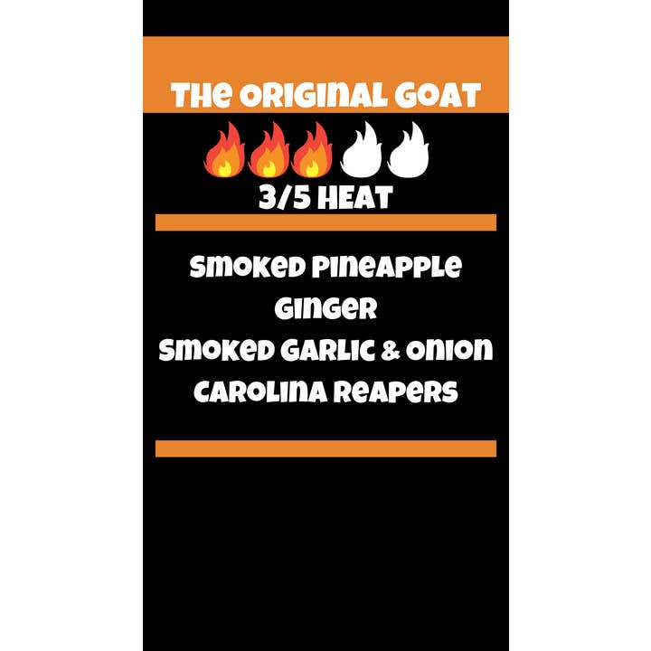 Ginger Goat - Wholesale Hot Sauce - The Original Goat3