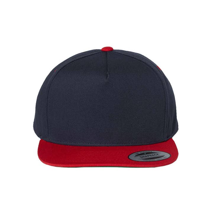 Five-Panel Cotton Twill Snapback Cap for wholesale by Lucky Avocado