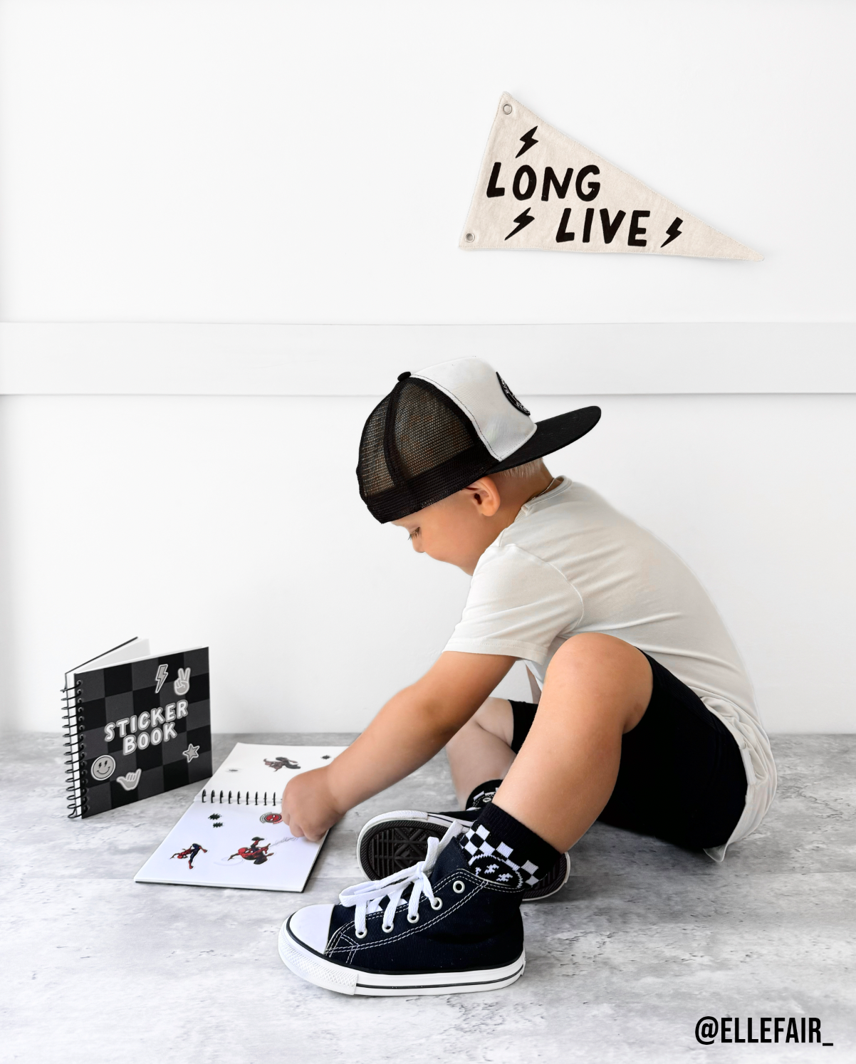 Cherrypick – Engroshandel Klistermærke - Børn og baby – Cool Kids klistermærkesamlerbog8