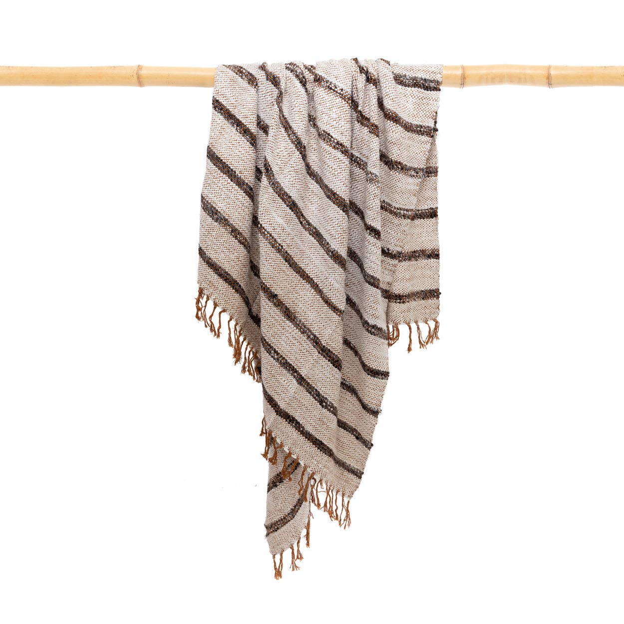 Bazar Bizar Living - Wholesale Throw Blanket - The s'il vous Plaid - Bohemian White5