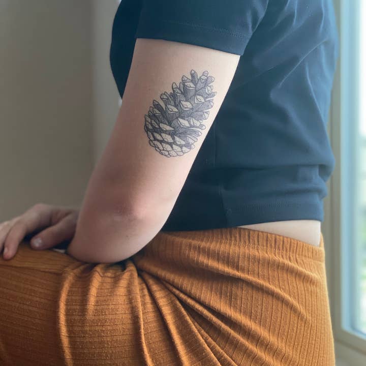NatureTats - Venta al por mayor Tatuajes temporales - Piña Tatuaje Temporal
