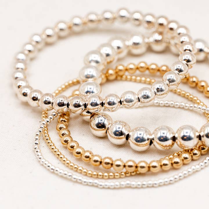 Nautically Northern - Wholesale Beaded Bracelet - Sterling Silver Beaded Bracelets5