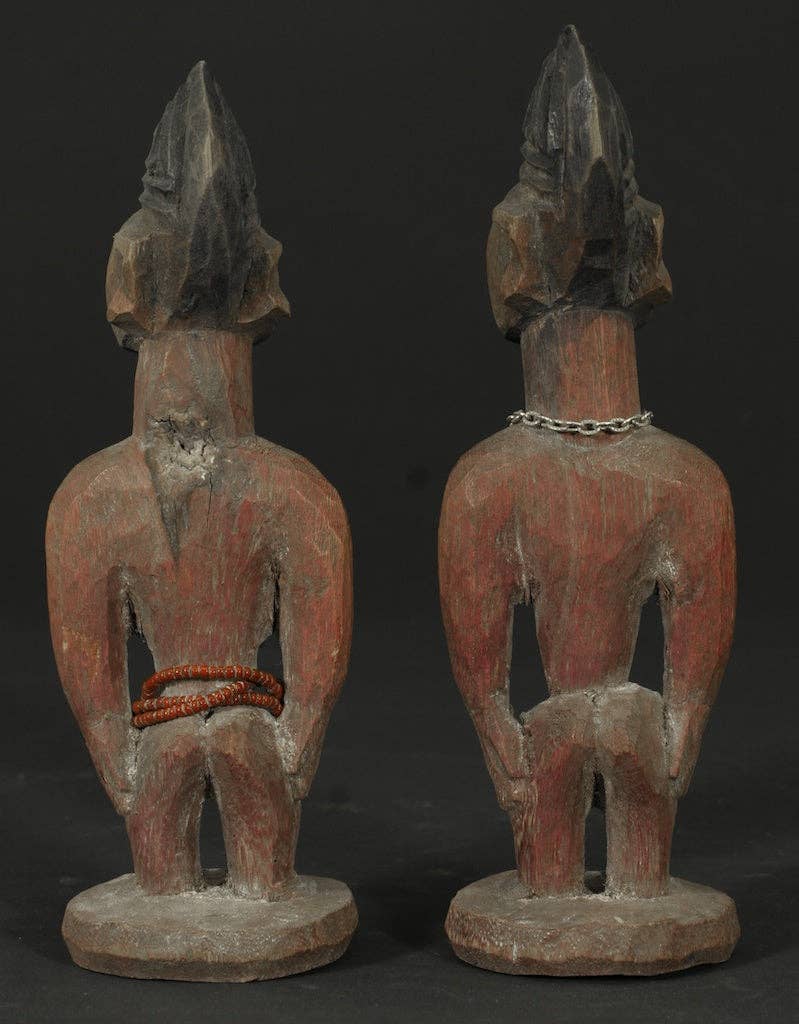 The Niger Bend - Wholesale Sculpture - Yoruba small ibeji pair1
