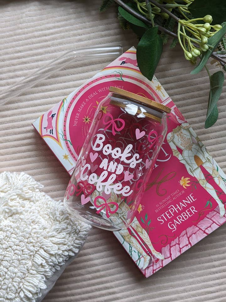 Books and Coffee Glass Cup for wholesale by State Of The Marth