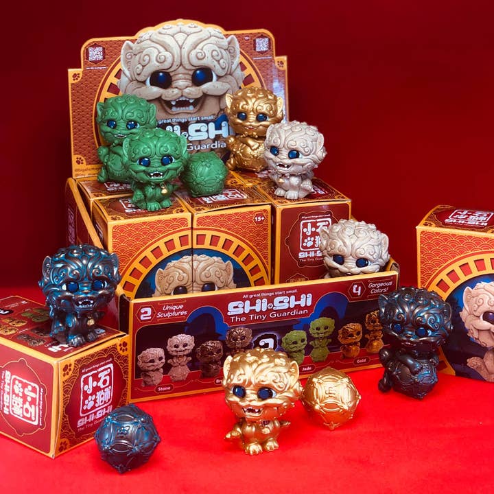 Shi-Shi the Tiny Guardian Mini Figure Full Set incl Chase for wholesale by Bigshot Toyworks