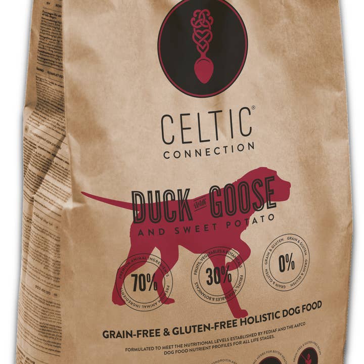 Celtic Connection Holistic Pet Food - Wholesale Pet Food - Dog - DUCK with GOOSE & SWEET POTATO1