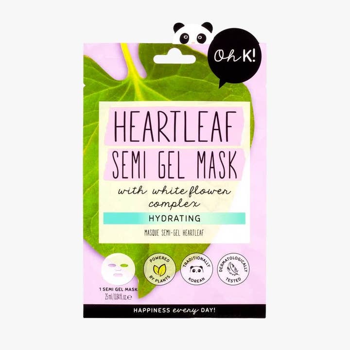 Oh K! Heartleaf Semi Gel Mask for wholesale by Oh K!