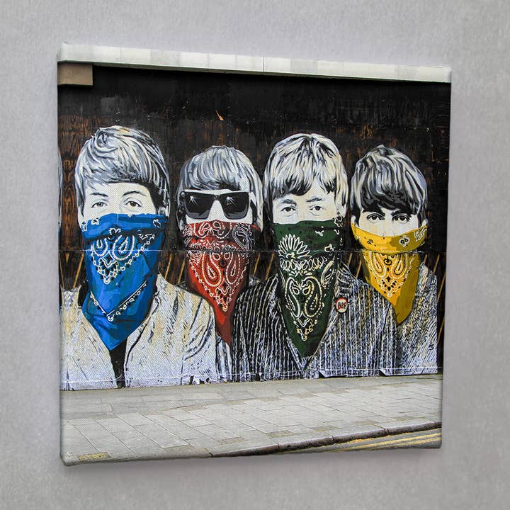 #00903 Beatles Street Art Canvastryck för wholesale av Eicie