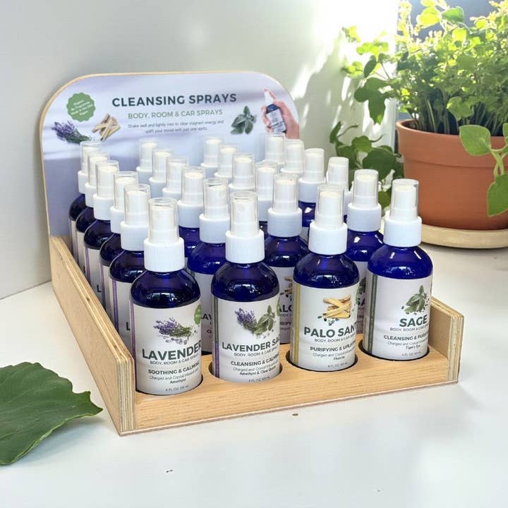 Cleansing Sprays- 24 pc. Set for wholesale by Earths Elements Wholesale