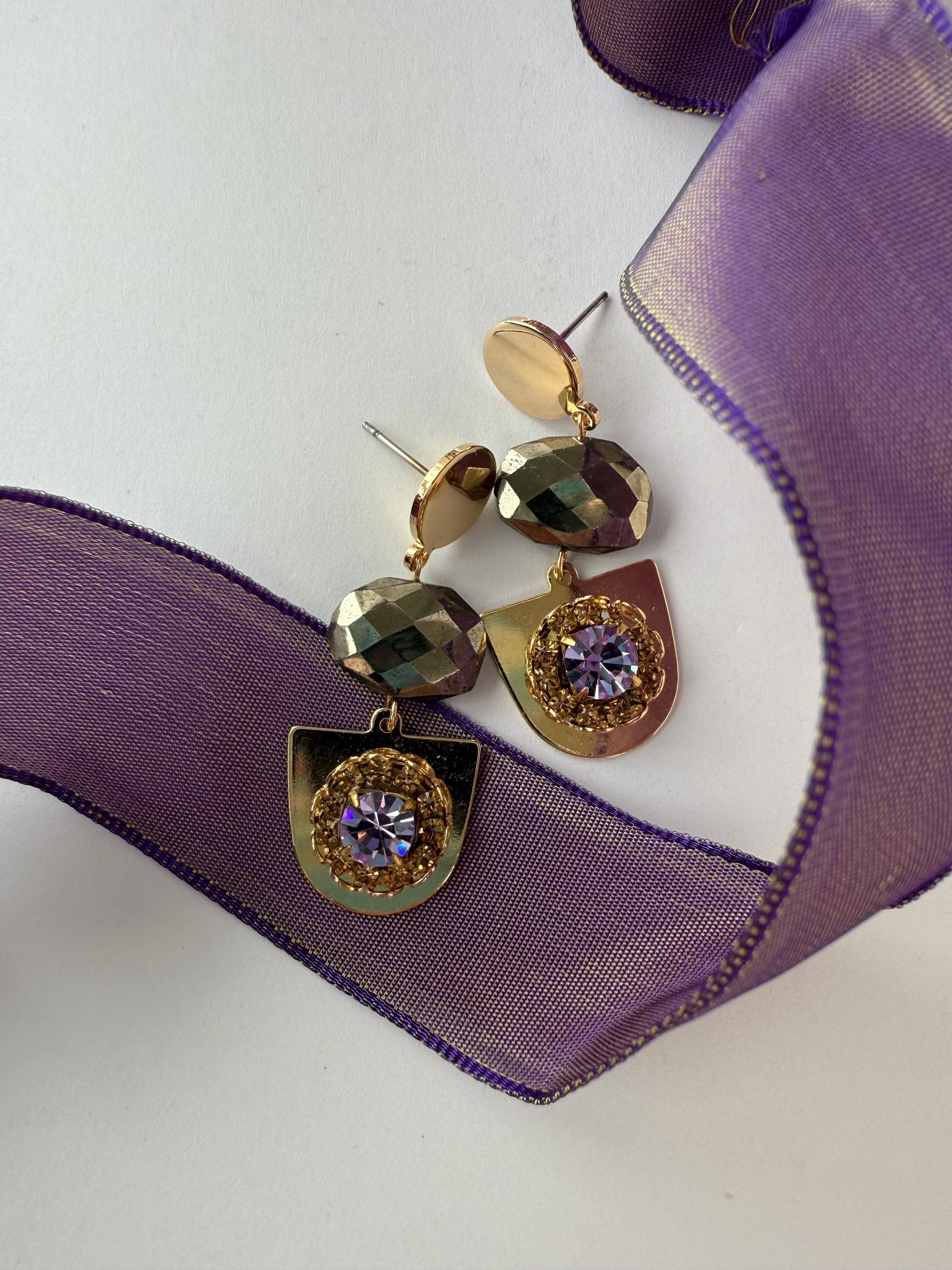 Sandrine France Studio - Vente Boucles d'oreilles pendantes - Boucles d'oreilles Mara3