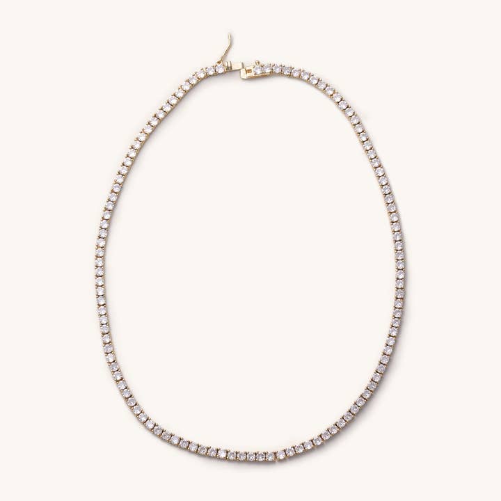 Nikki Smith Designs – Großhandel Gliederhalskette – Gigi Tennis-Halskette3