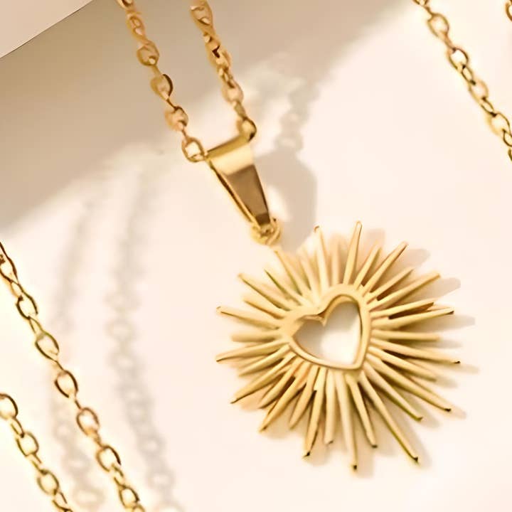 Wild & Free - Wholesale Dangle Earrings - Collar de sagrado corazón2