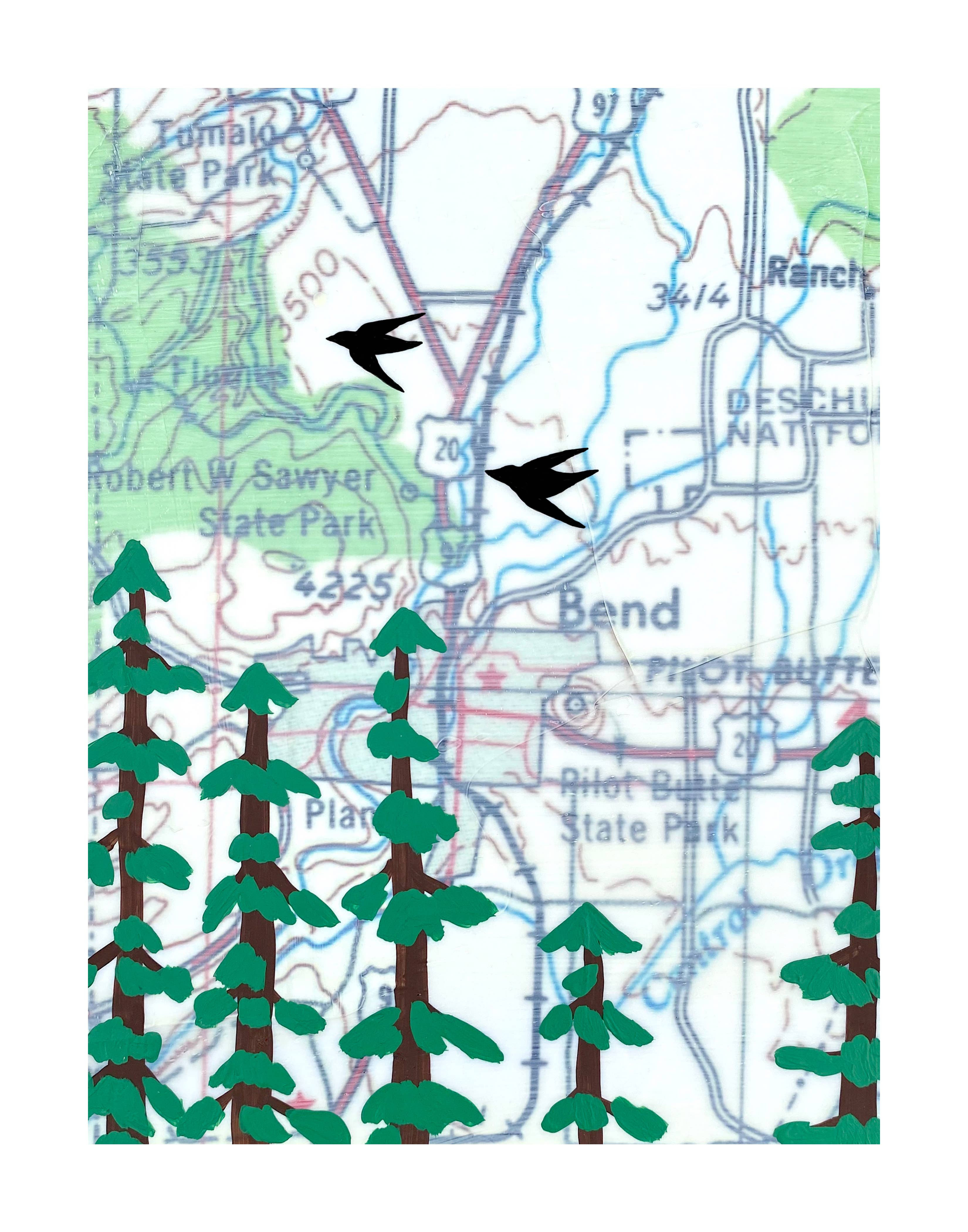 Rachel Austin – wholesale Art print – Bend Tree Art Print1