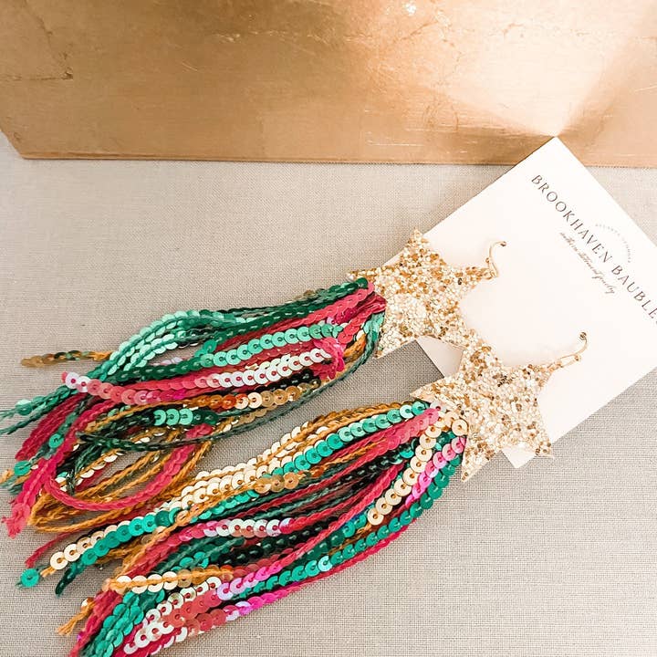 Brookhaven Baubles - Wholesale Dangle Earrings - Shooting Star Statement Earrings - Brookhaven Baubles1