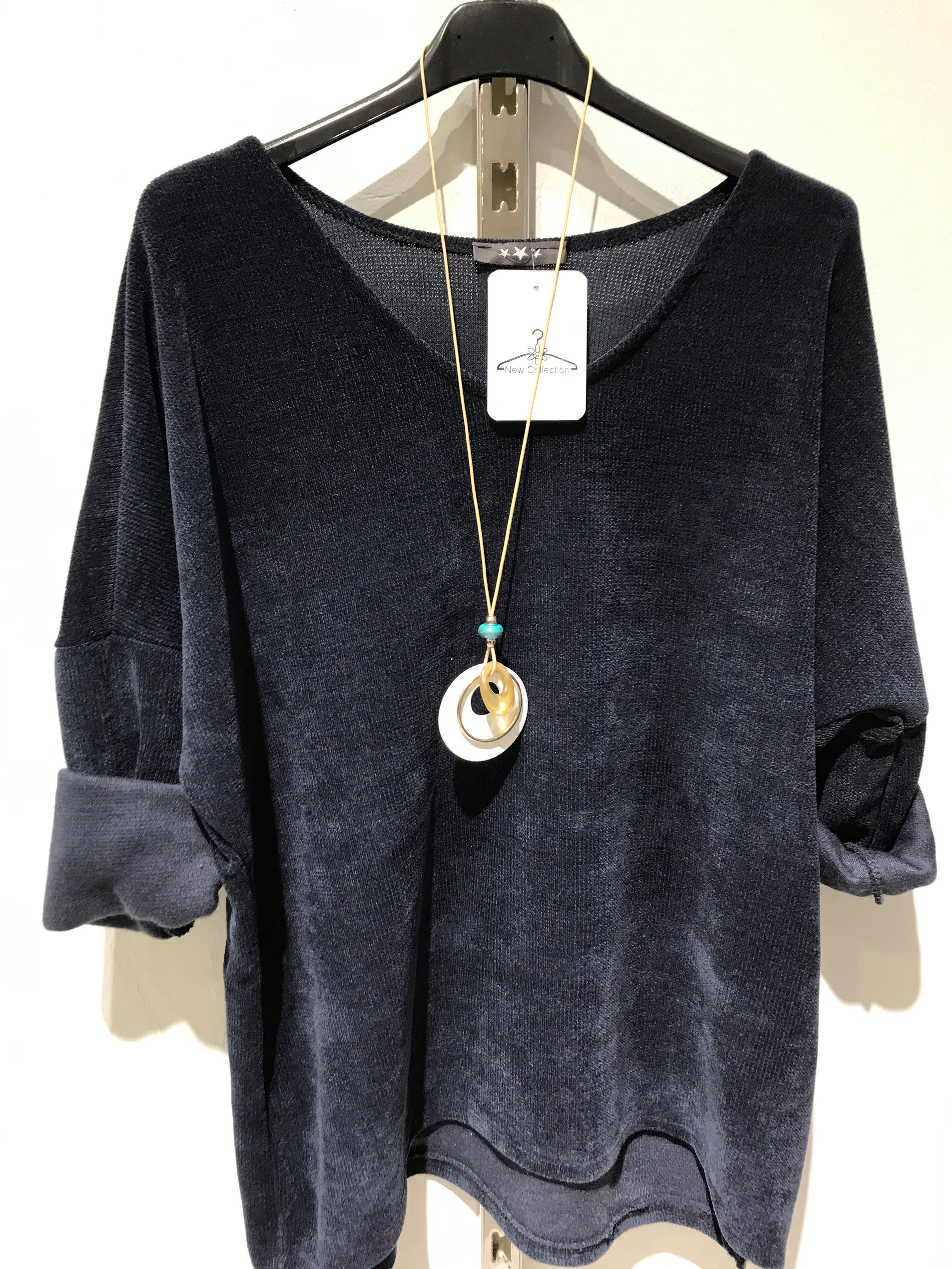 Only Yuan – wholesale Sweatshirt - Dam – Only Yuan ref 9613 sweatshirt med krage och V-ringning11