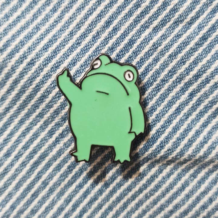 Dahu Edition - Wholesale Everyday Greeting Card - Toad Prince Pin Card. 10X15 cm1