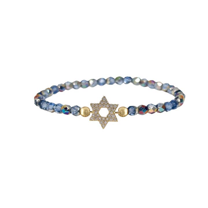 Love, Lisa - Wholesale Beaded Bracelet - Madison Star of David Bracelet12