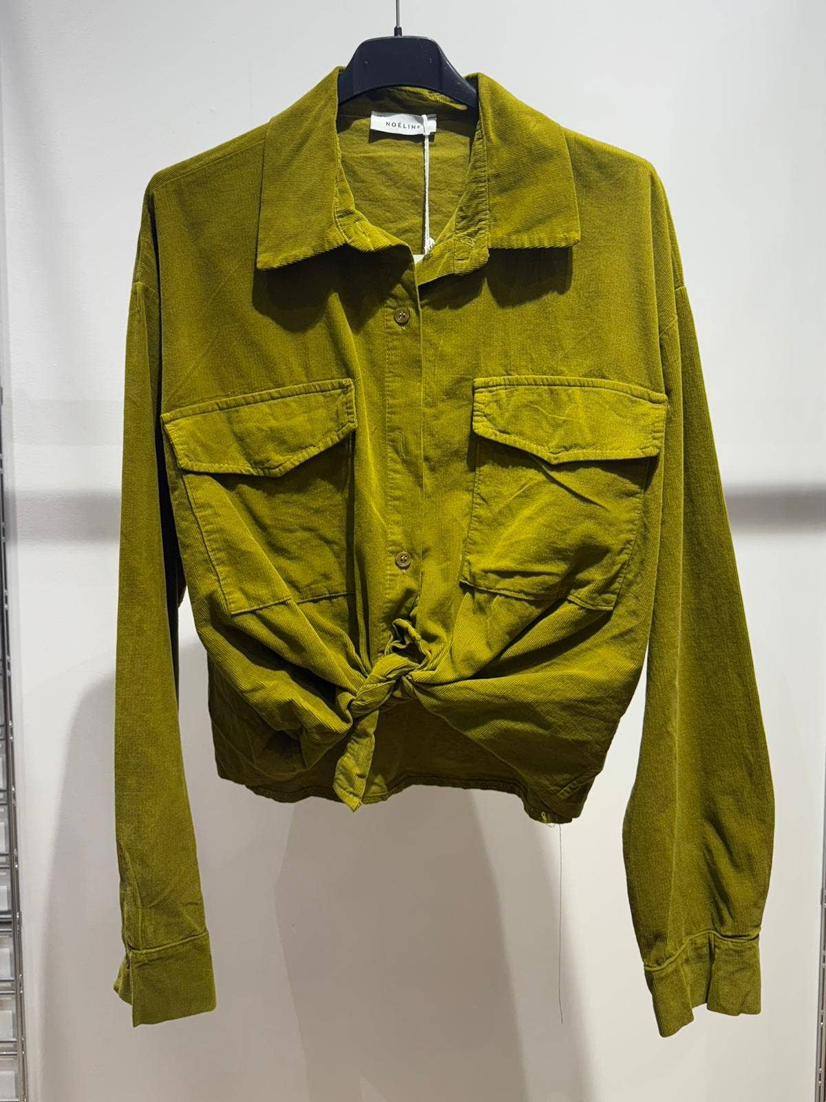 NOELINE - Wholesale Button Down Shirt - Women's - Velvet shirt 203446