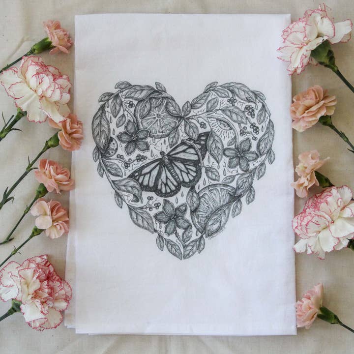 Floreren | Theedoek voor wholesale door Mackenzie Myrick Studio