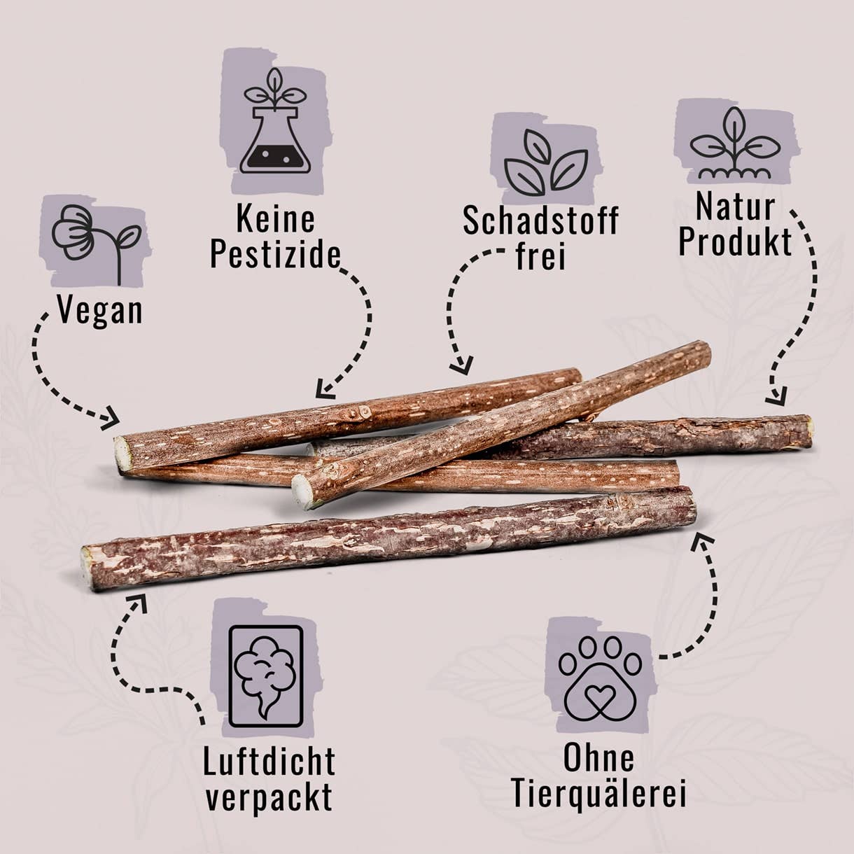 ne&no – Engroshandel Legetøj - Kat – ne&no® Matatabi pinde til katte - sæt med 3 - i gaveæske1