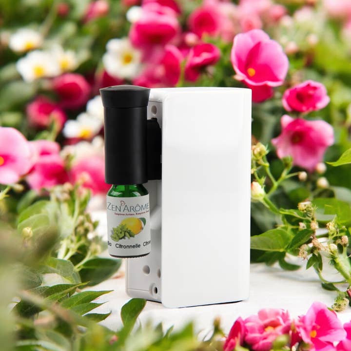 Zen'Arôme - Wholesale Electronic Diffuser - Wireless Diffuser with Rechargeable Battery Mobysens White9