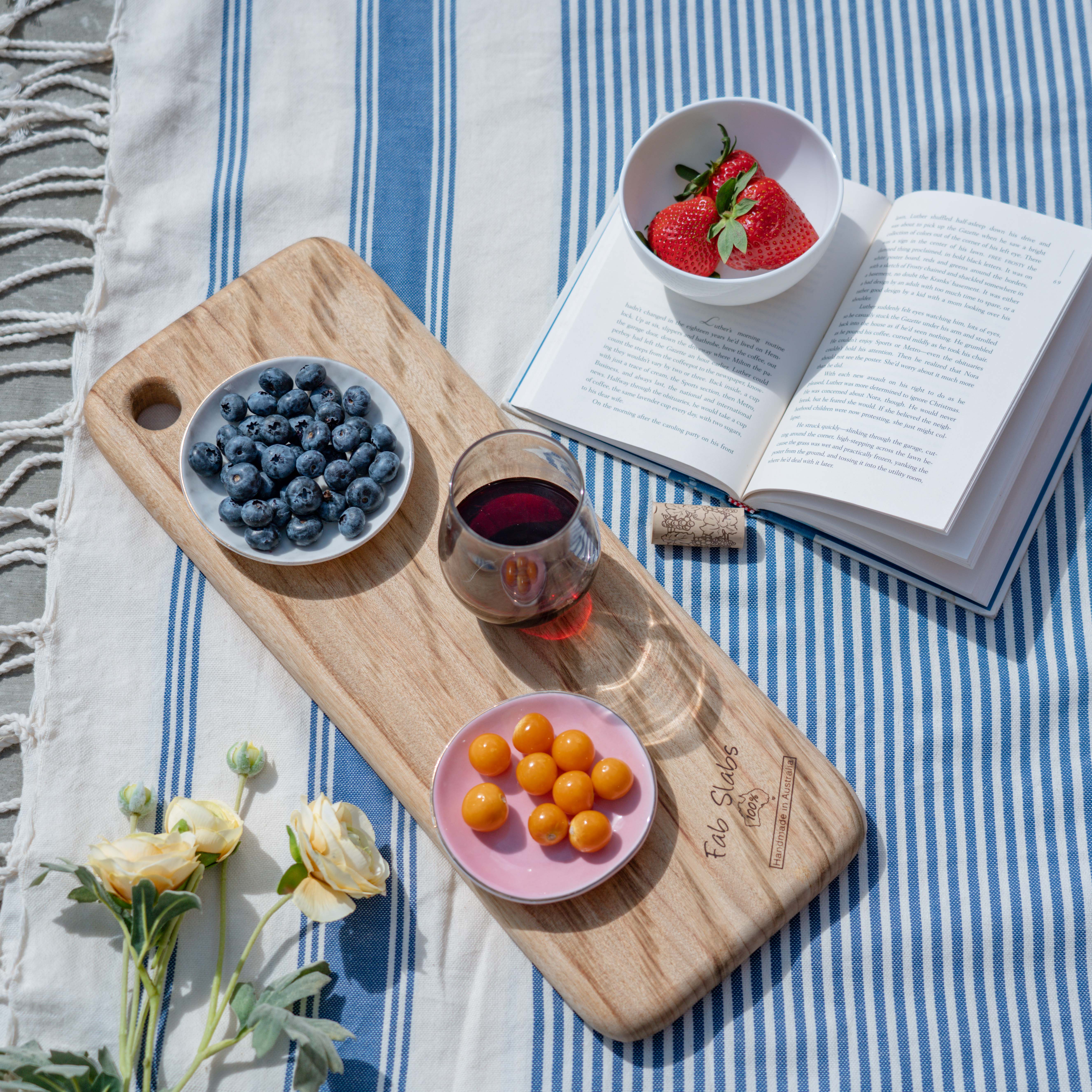 Fab Slabs - Vendita all'ingrosso Taglieri - Piccola tagliere premium in legno1