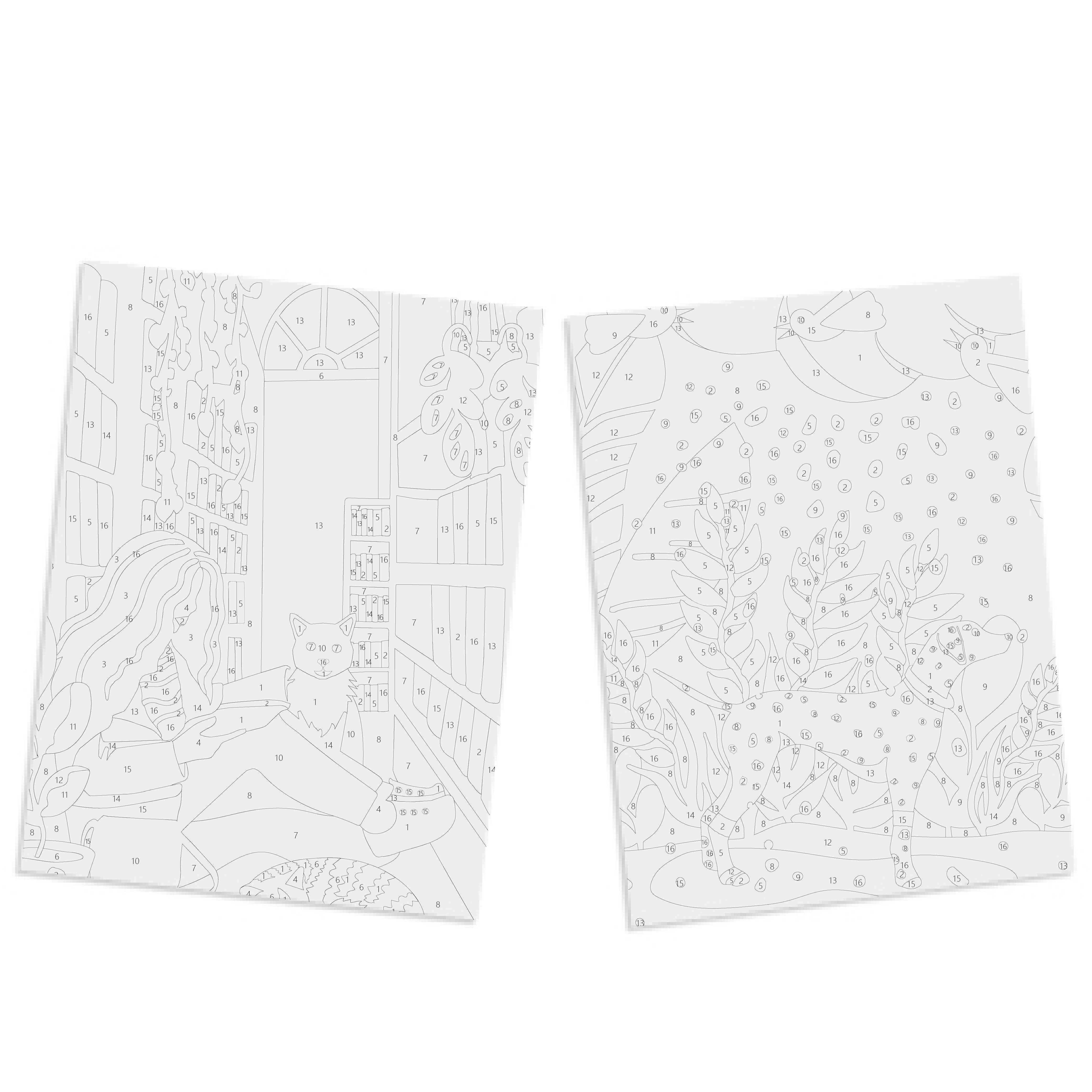 Winnie's Picks - Wholesale DIY Craft Kit - Kids - Spring Library Fun – Paint by numbers for kids3