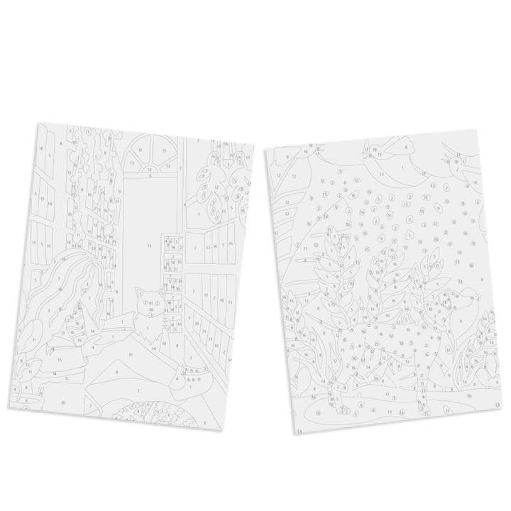 Winnie's Picks - Wholesale DIY Craft Kit - Kids - Spring Library Fun – Paint by numbers for kids3