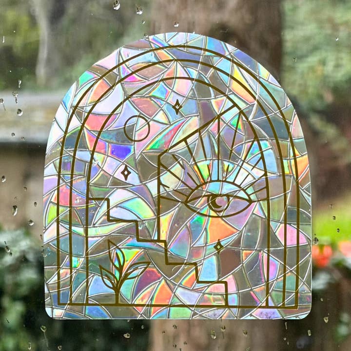 Acchiappasole ad Arco Bohemien | Creatore di Arcobaleni | Adesivo per Finestre per la vendita all'ingrosso da parte di Mindful over Mind Full