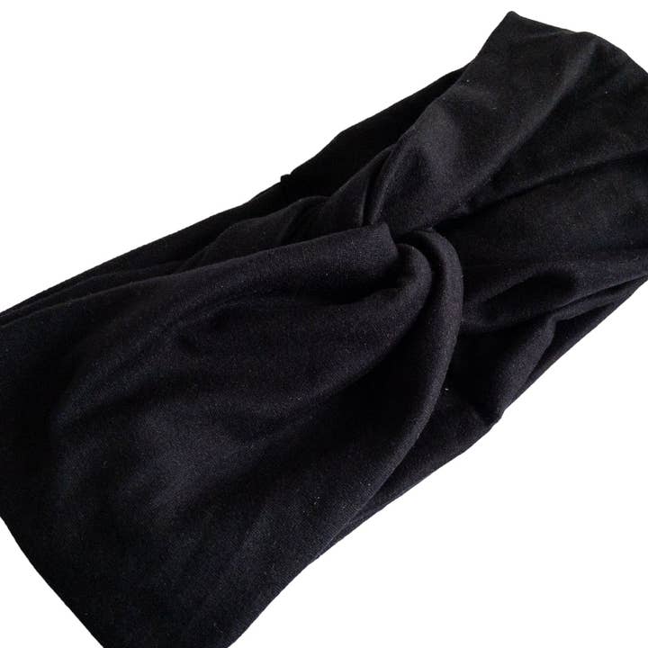 The Enchanted Magnolia - Wholesale Fashion Headband - Women's - Black Twist Knot Headband I The Enchanted Magnolia4