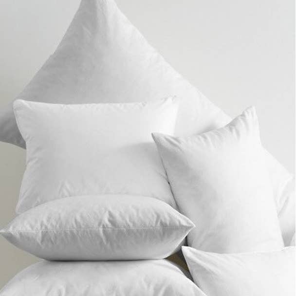 Heddle & Lamm - Wholesale Pillow Insert - Pillow Fills - 10/90 Down/Feather